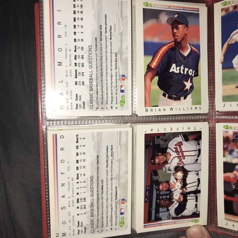 1992 CLASSIC/MAJOR LEAGUE 53 CARDS,Griffey Jr. Frank Thomas Nolan Ryan See Pic’s
